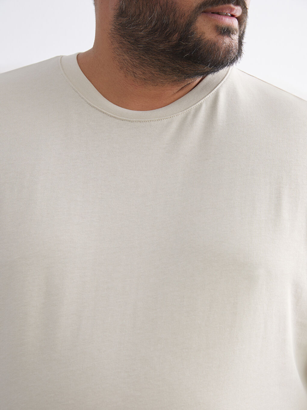 Man BEIGE T-Shirt-2