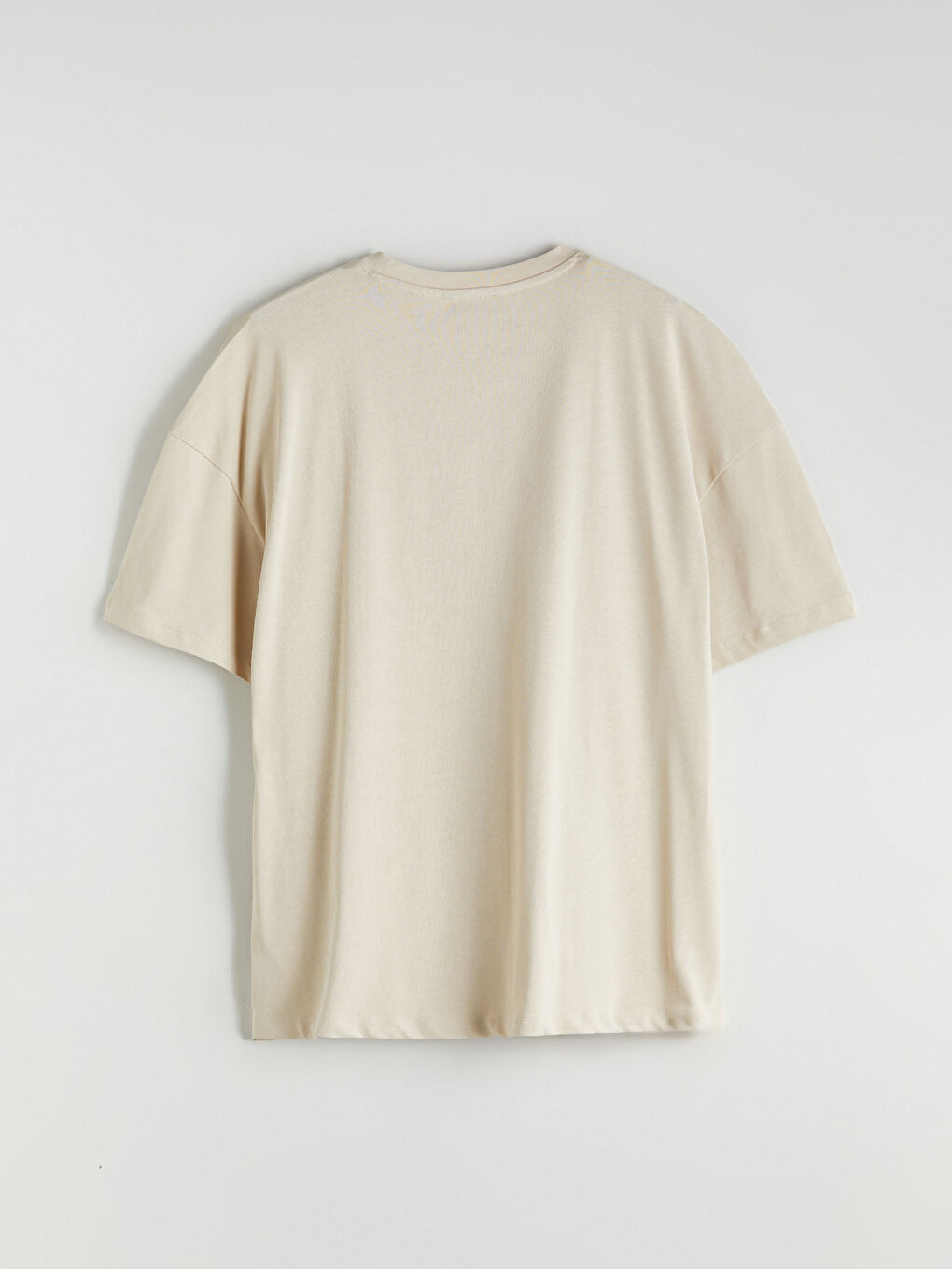 Man BEIGE T-Shirt-5