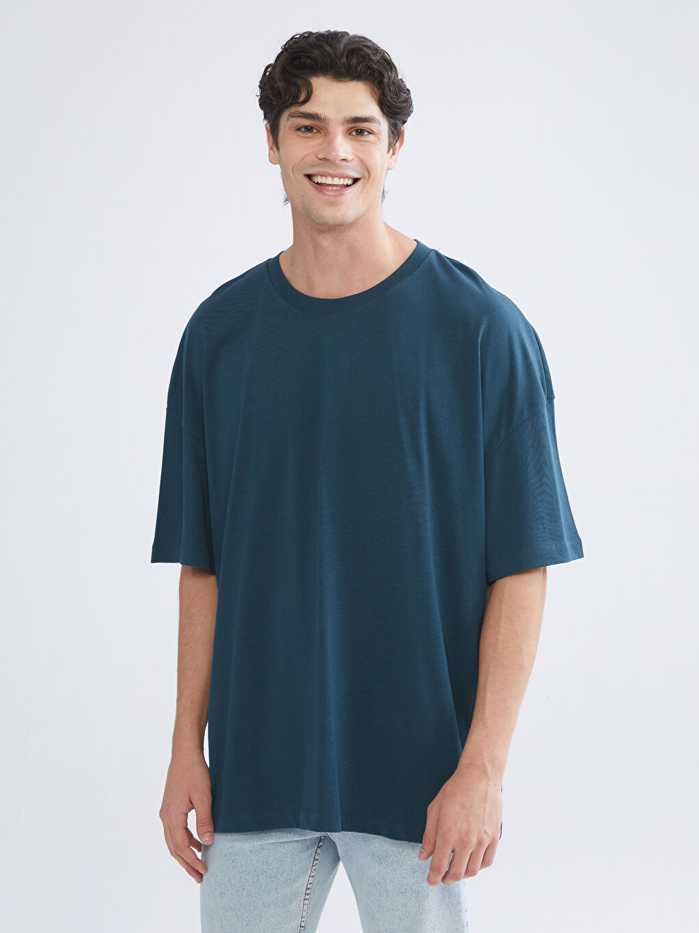 Man PETROL T-Shirt-1