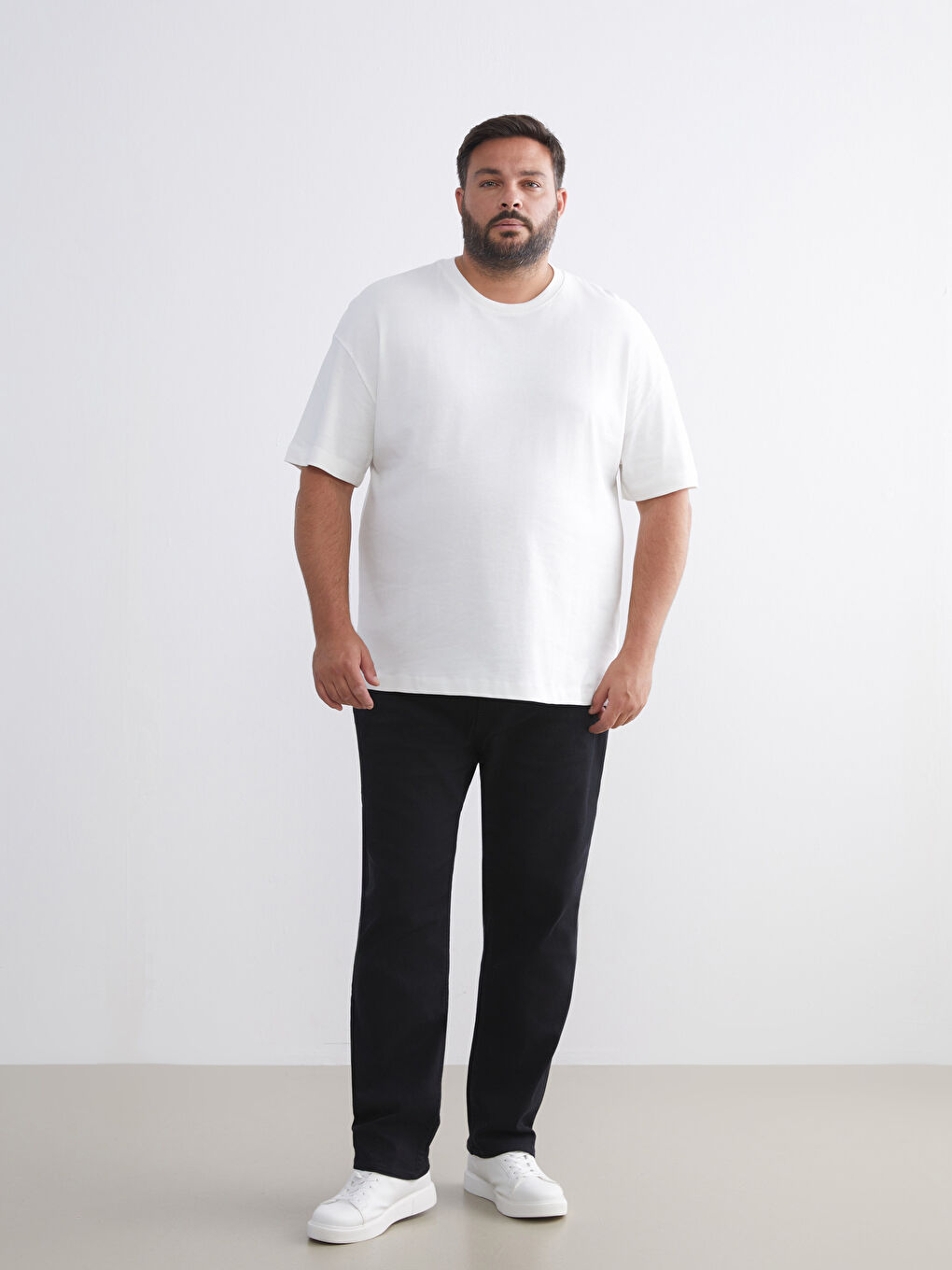 Man ECRU T-Shirt-2