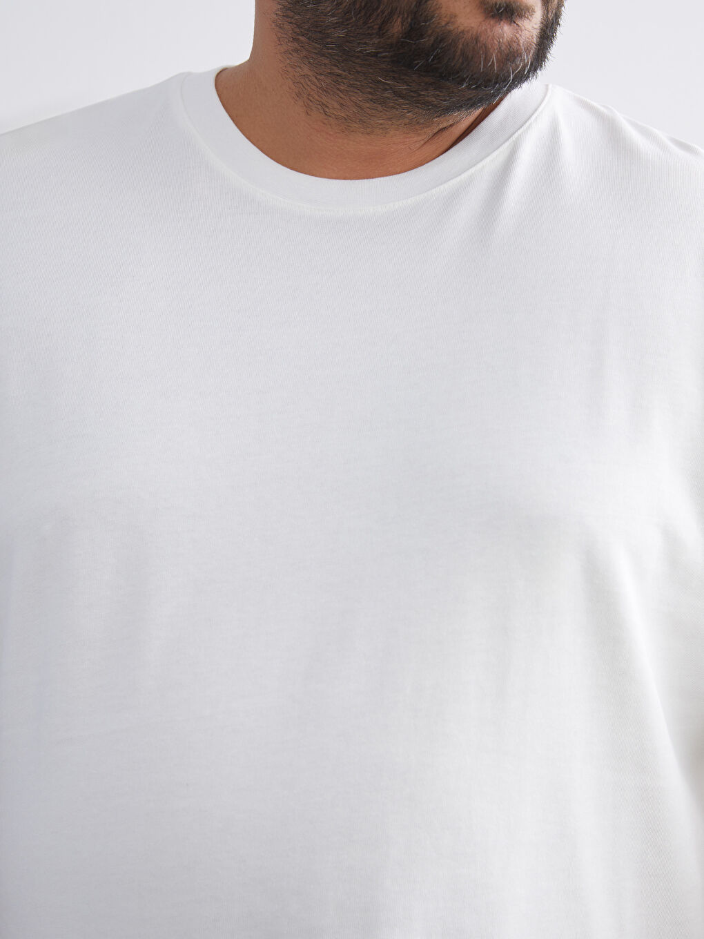 Man ECRU T-Shirt-4