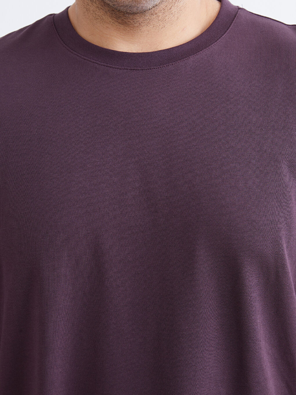 Plus Size Basic Jersey Men's T-Shirt-4