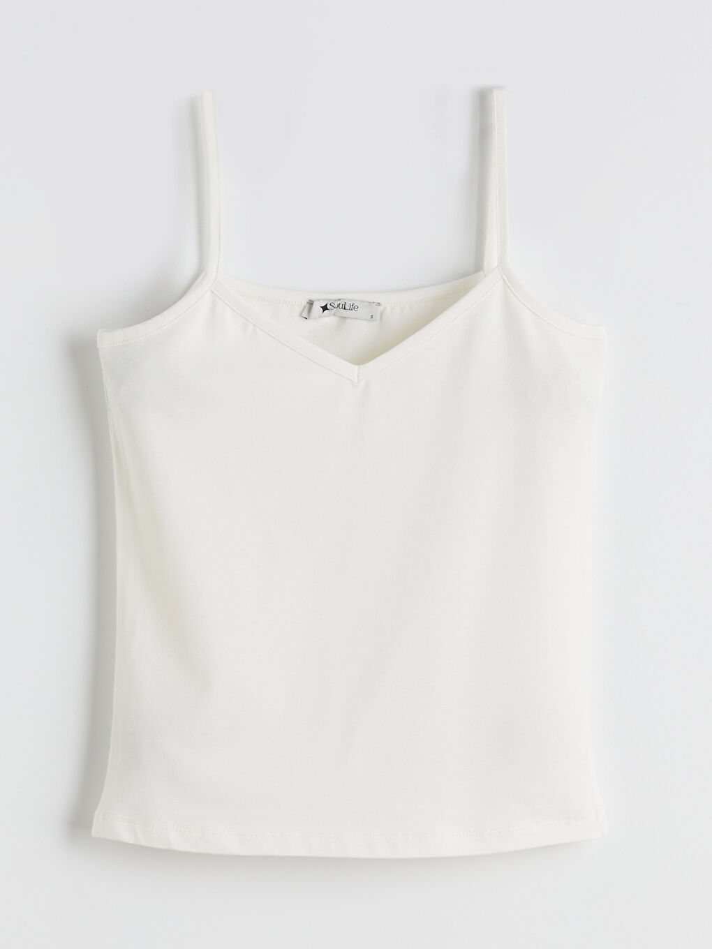 Bej V Yaka Kadın Atlet 5'li-4