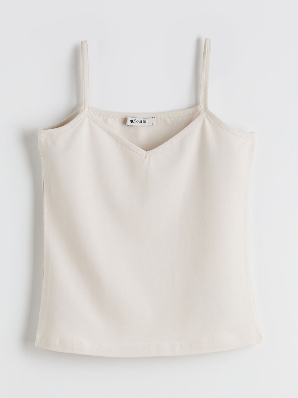 Bej V Yaka Kadın Atlet 5'li-5