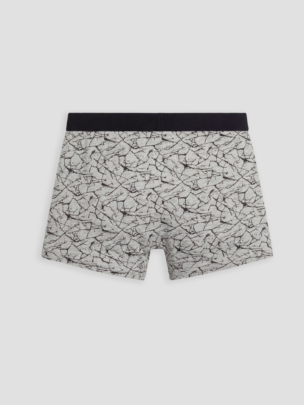 Siyah Regular Fit Pamuklu Erkek Boxer-1