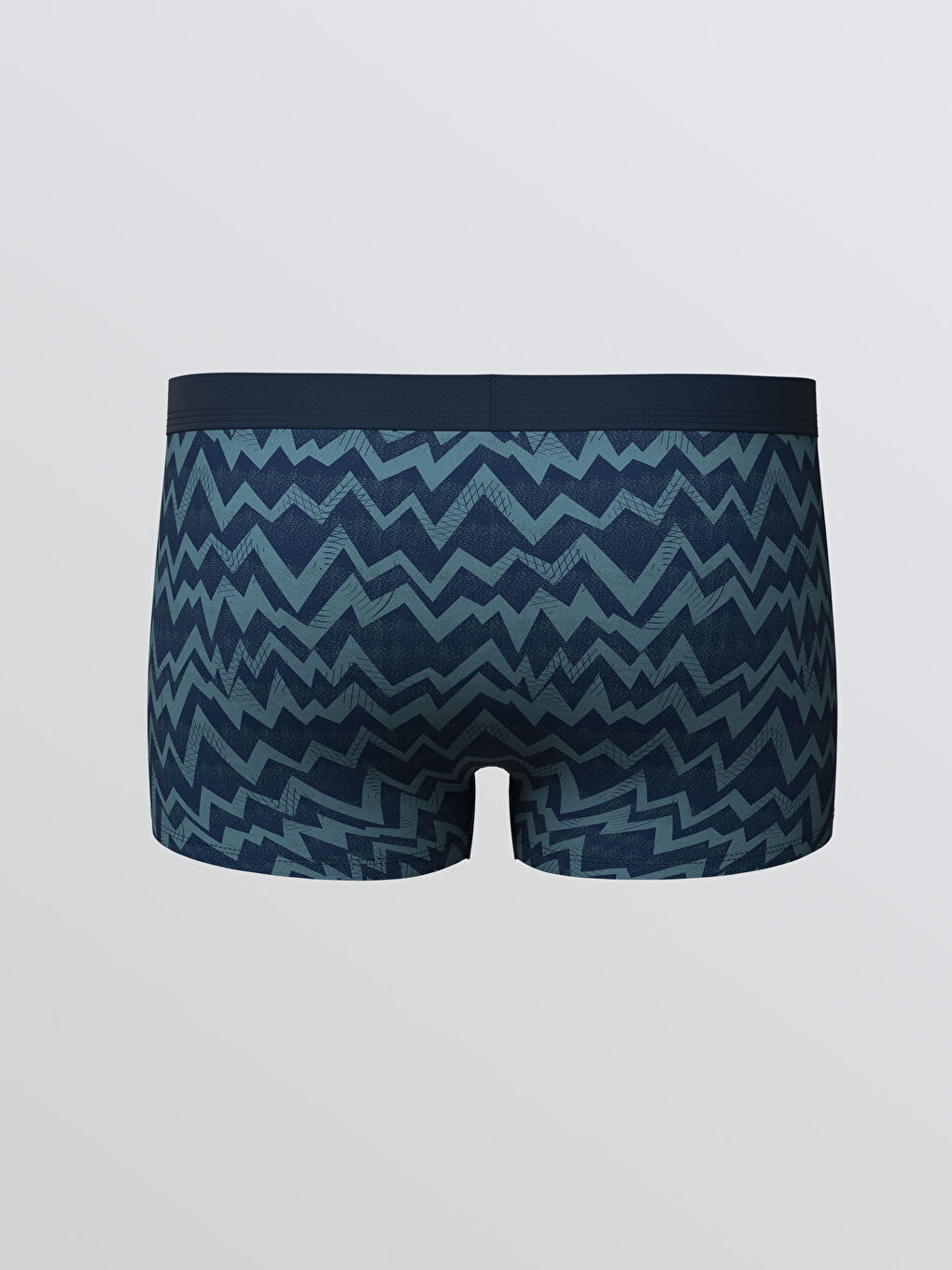 Lacivert Standart Kalıp Pamuklu Esnek Erkek Boxer-1