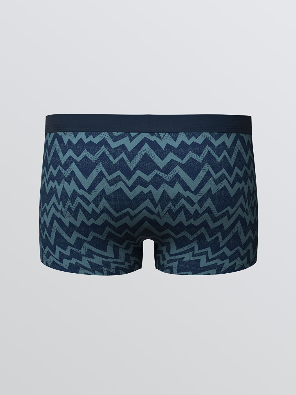 Lacivert Standart Kalıp Pamuklu Esnek Erkek Boxer 5'li-4