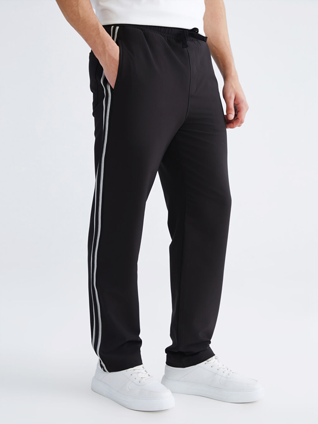 Relaxed Fit Men's Trousers-1