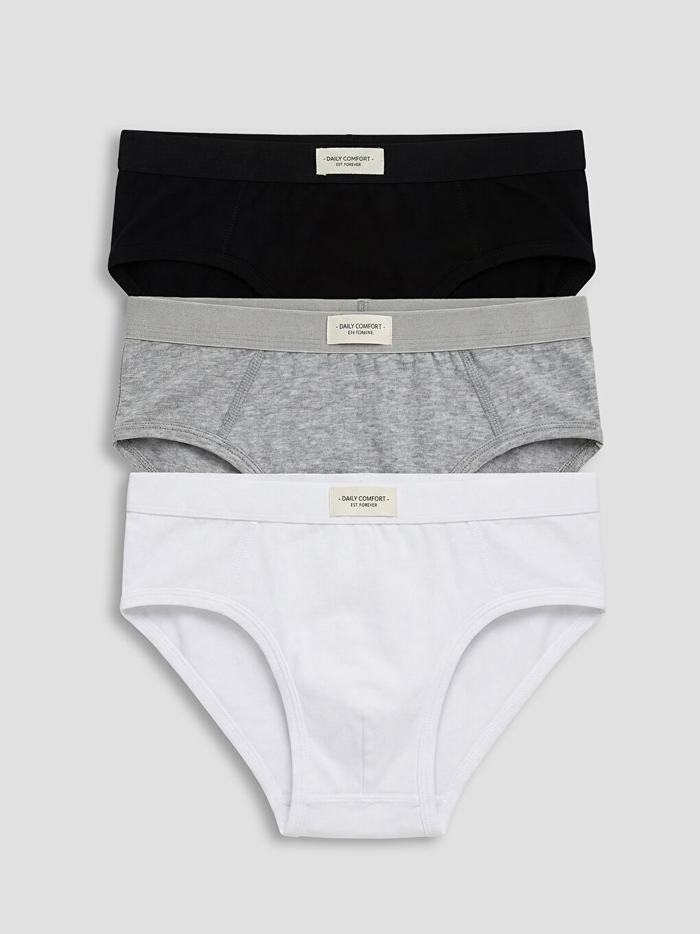 Siyah Erkek Çocuk Külot 3'lü-1