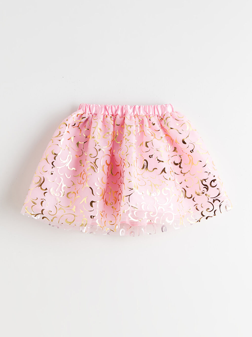 Pembe Kız Çocuk Tütü Etek ve Kanat Kostüm-2