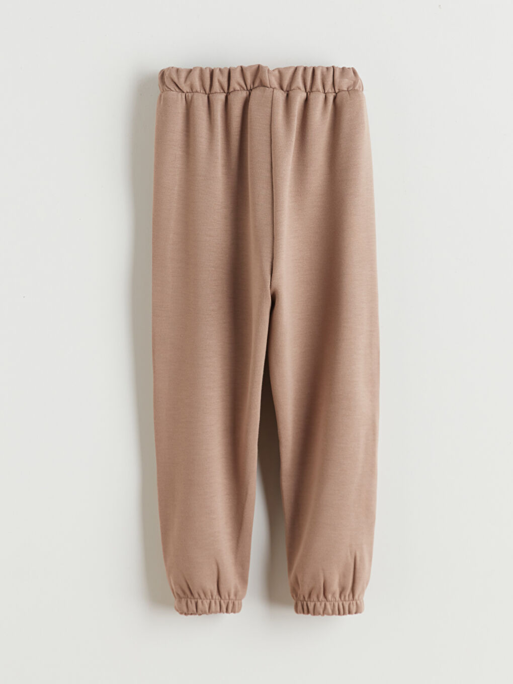 Kahverengi Beli Lastikli Erkek Bebek Jogger Eşofman Altı