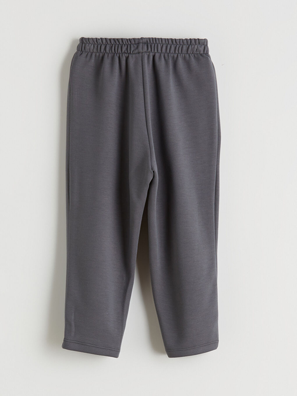 Gri Bisiklet Yaka Erkek Bebek Sweatshirt ve Eşofman Alt 2'li-6