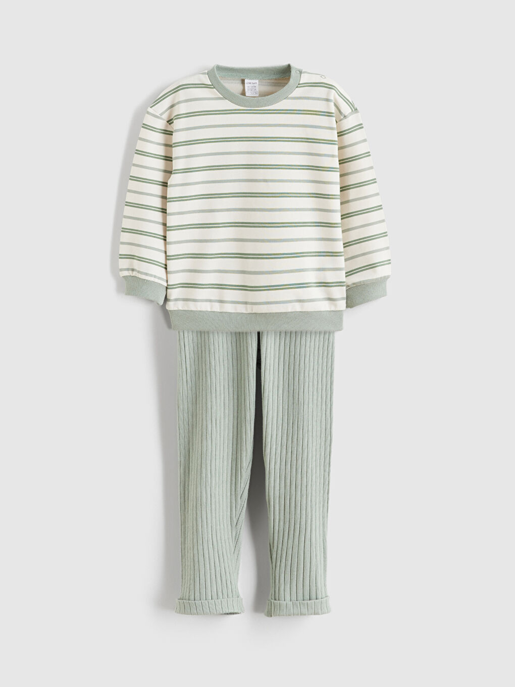 Crew Neck Baby Boys' Sweatshirt and Sweatpants