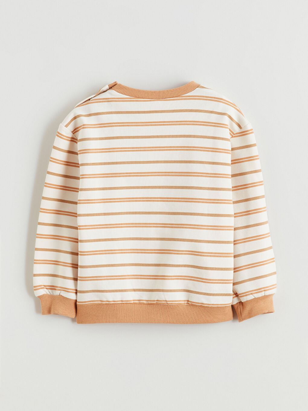 Crew Neck Striped Baby Boys' Sweatshirt and Trousers 2 Pack-9