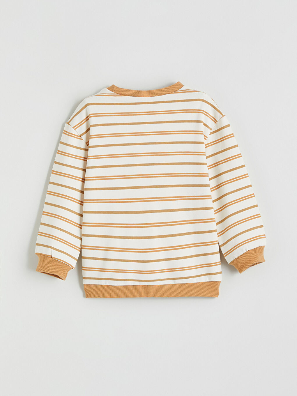 Crew Neck Striped Baby Boys' Sweatshirt and Trousers 2 Pack-6