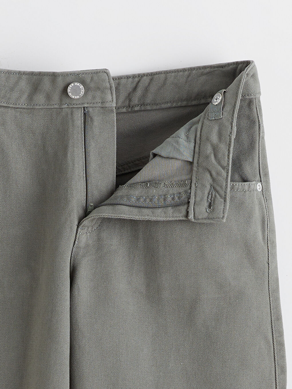 Girl KHAKI Trousers-1