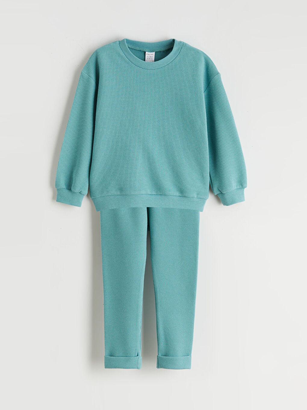 Yeşil Basic Erkek Bebek Sweatshirt ve Eşofman Altı