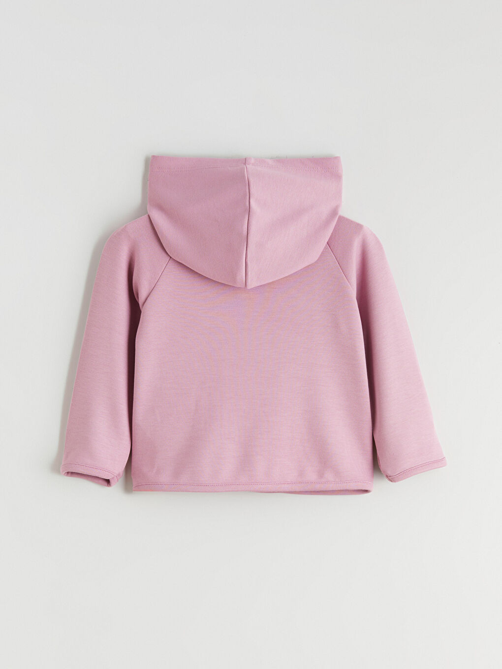 Lila Kapüşonlu Kız Bebek Eşofman Takım-2