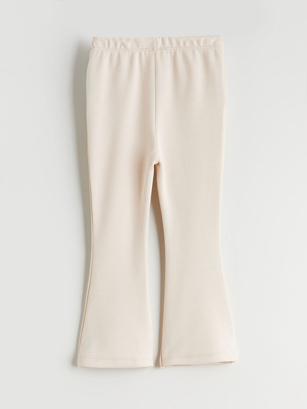 Bej Baskılı Kız Bebek Sweatshirt ve Eşofman Altı-4