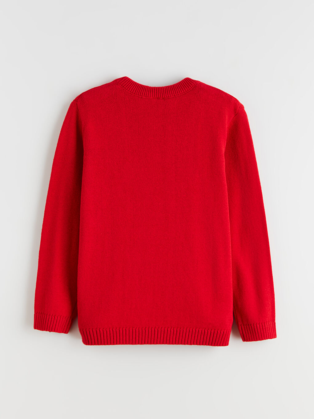 Мальчики Красный Свитер-1