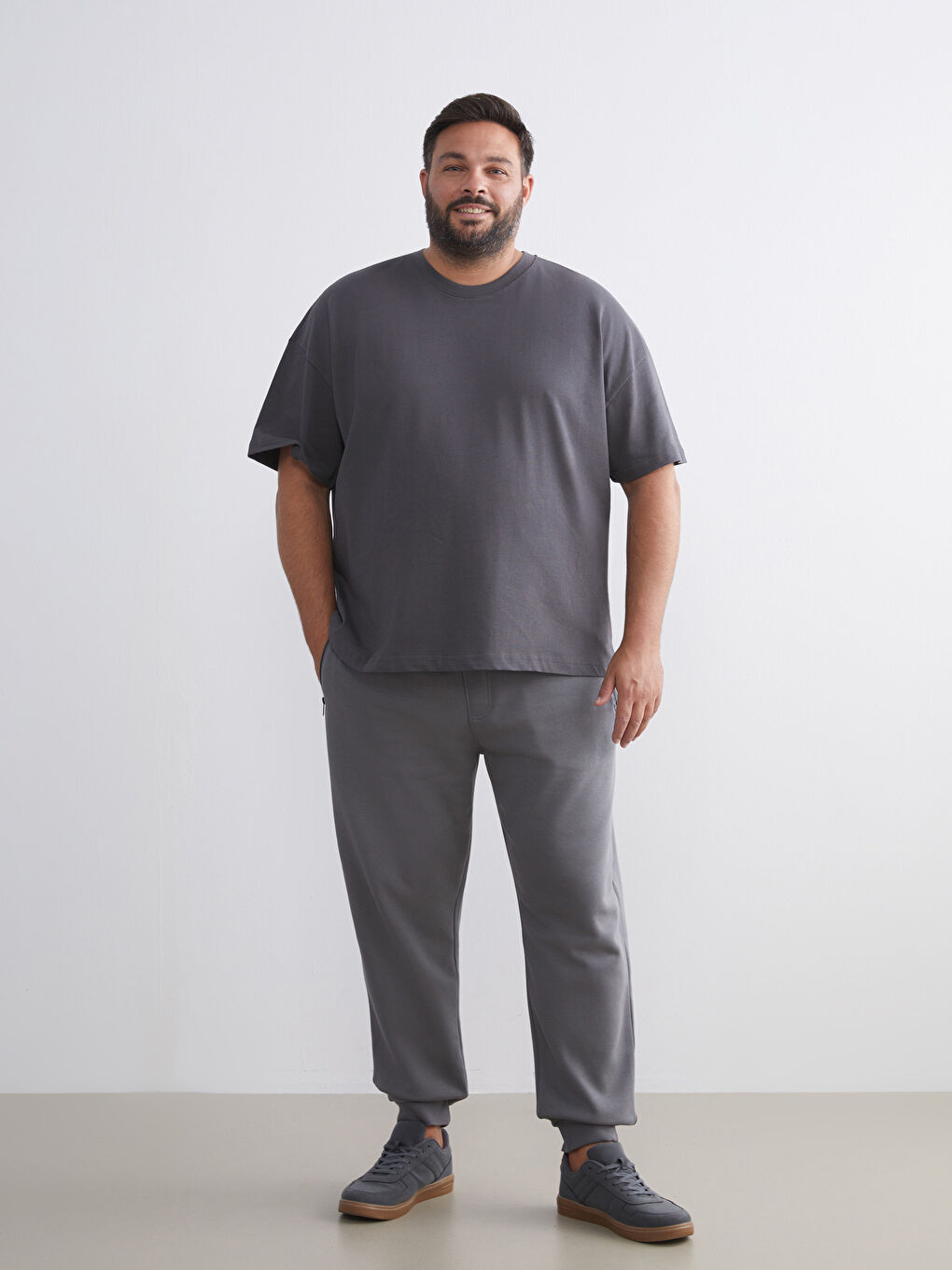 Man GREY Jogger Sweatpants