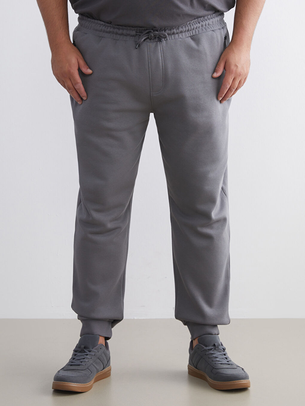 Man GREY Jogger Sweatpants-1