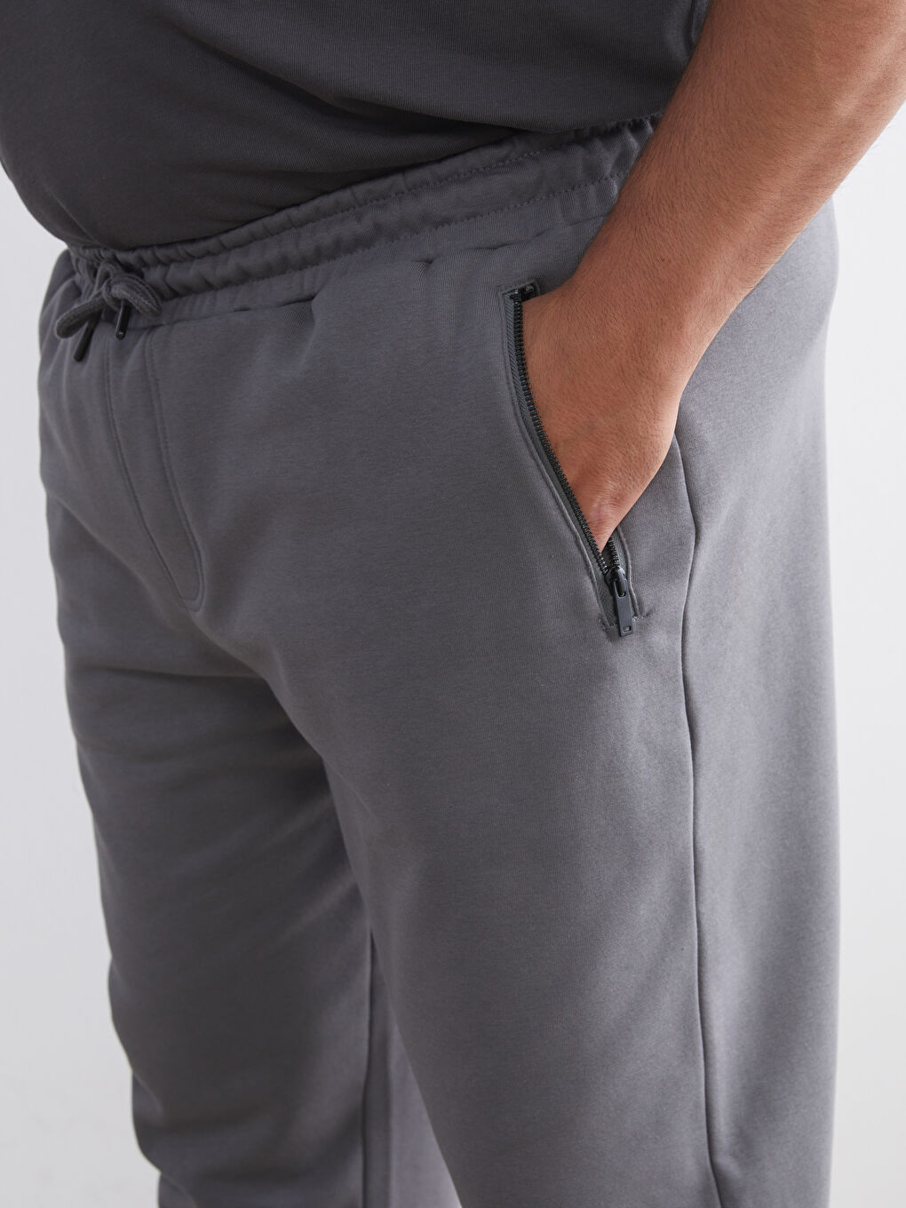 Man GREY Jogger Sweatpants-2