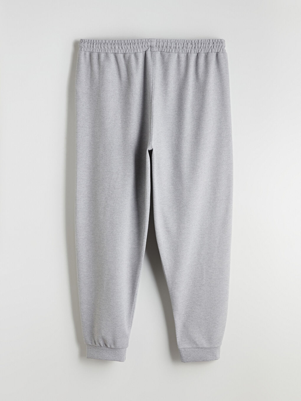 Gri Büyük Beden Standart Kalıp Erkek Jogger Eşofman Altı-5