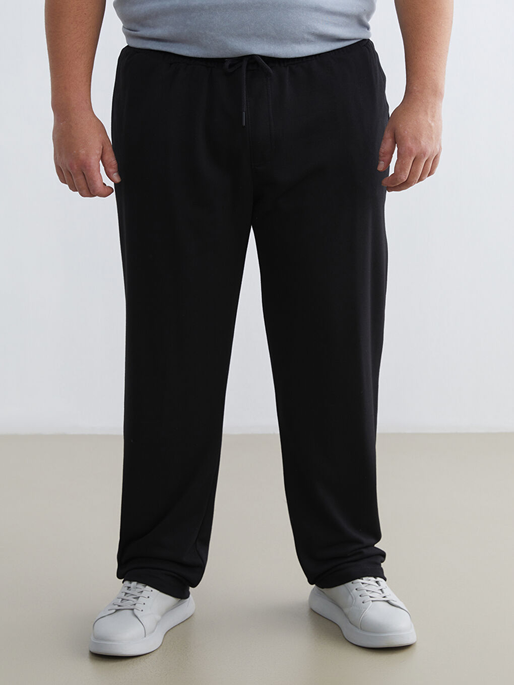 Plus Size Standard Fit Men's Sweatpants-2