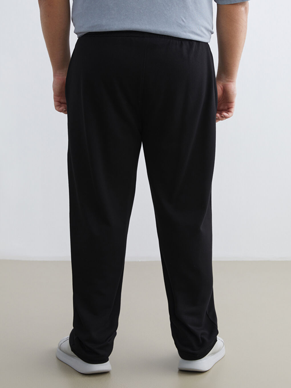 Plus Size Standard Fit Men's Sweatpants-6