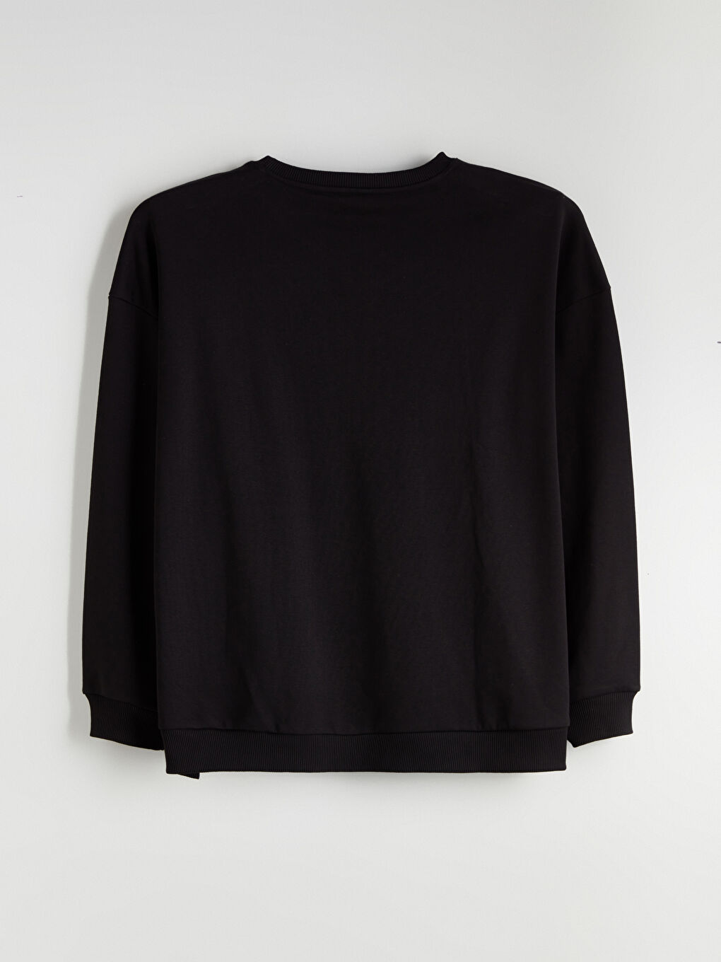 Large Size Crew Neck Men's Sweatshirt-2