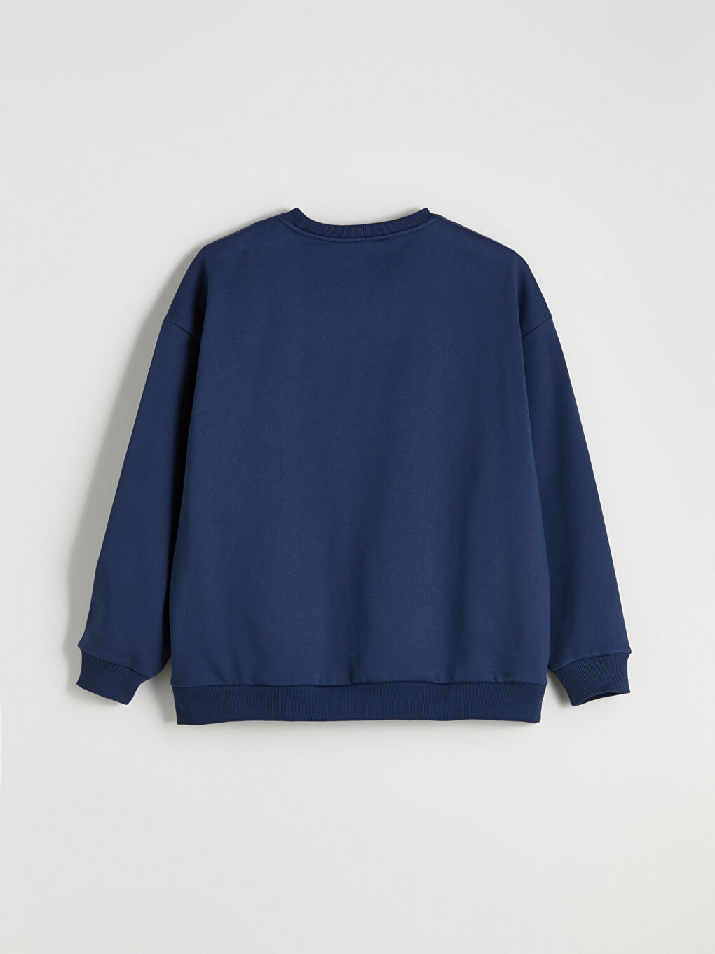 Large Size Crew Neck Men's Sweatshirt-1