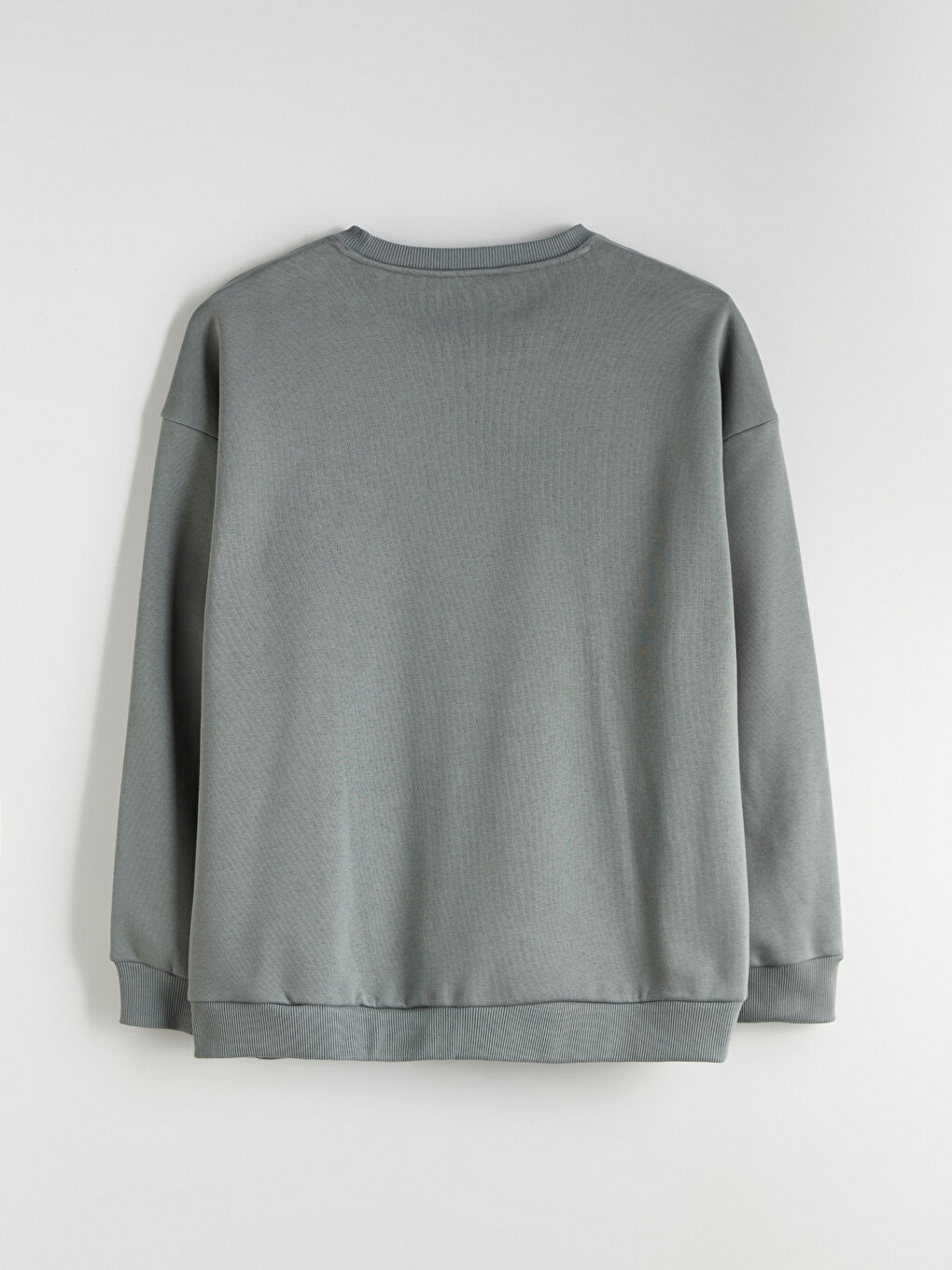 Large Size Crew Neck Men's Sweatshirt-6