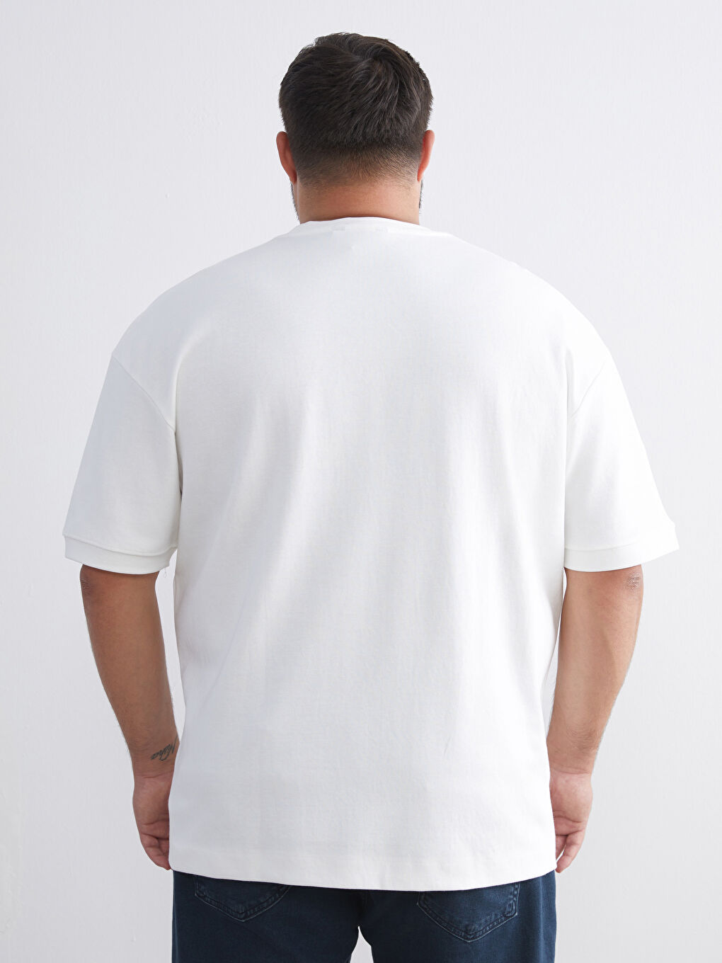 Man ECRU T-Shirt-3