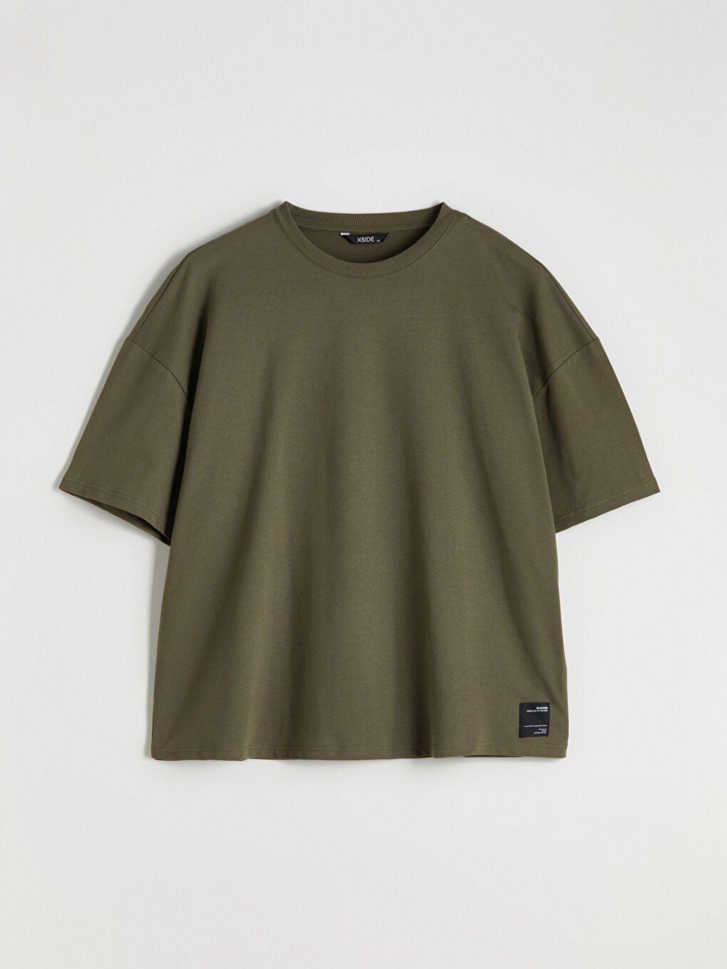 Crew Neck Short Sleeve Men's Sweatshirt-4