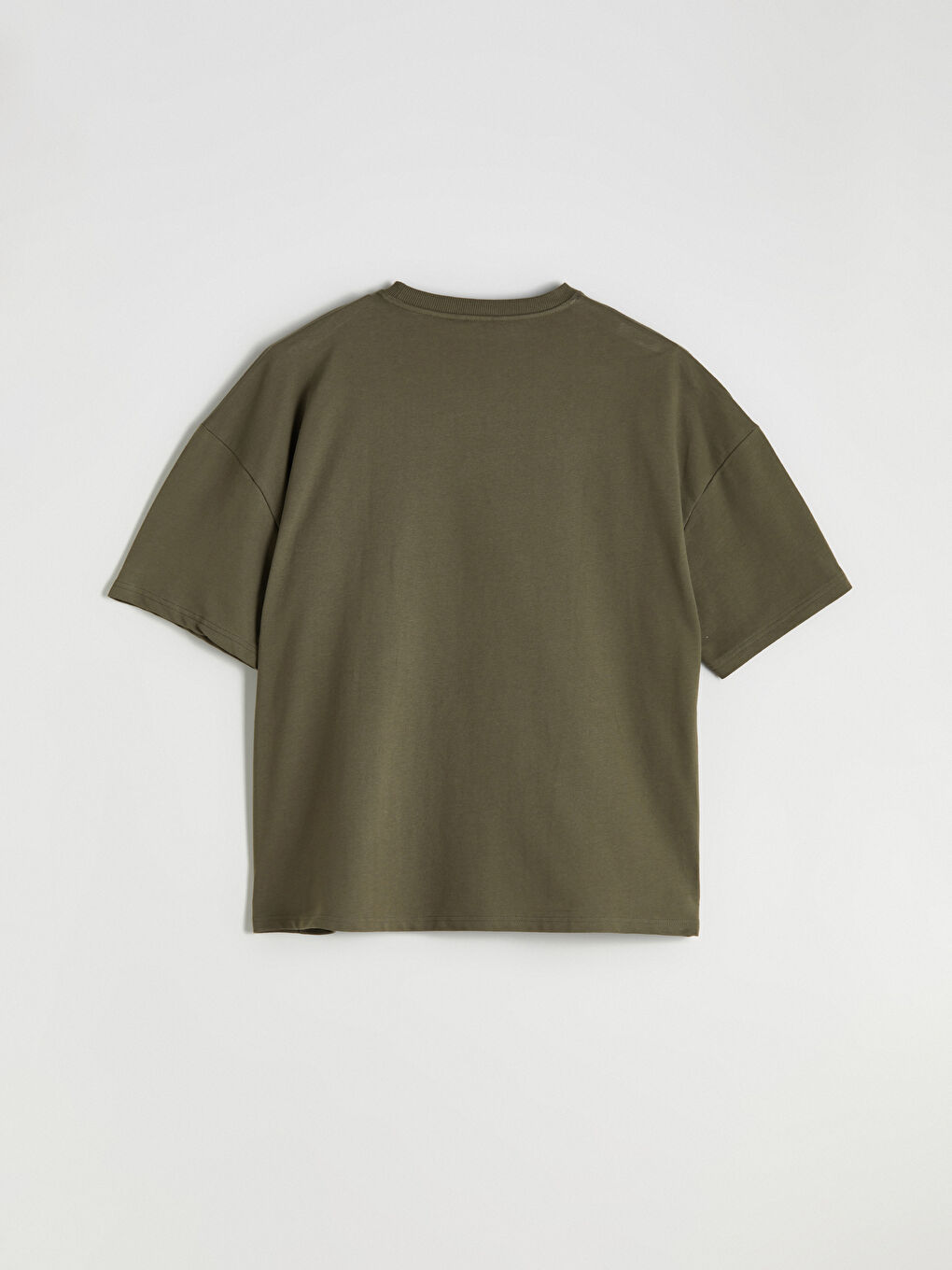 Crew Neck Short Sleeve Men's Sweatshirt-5