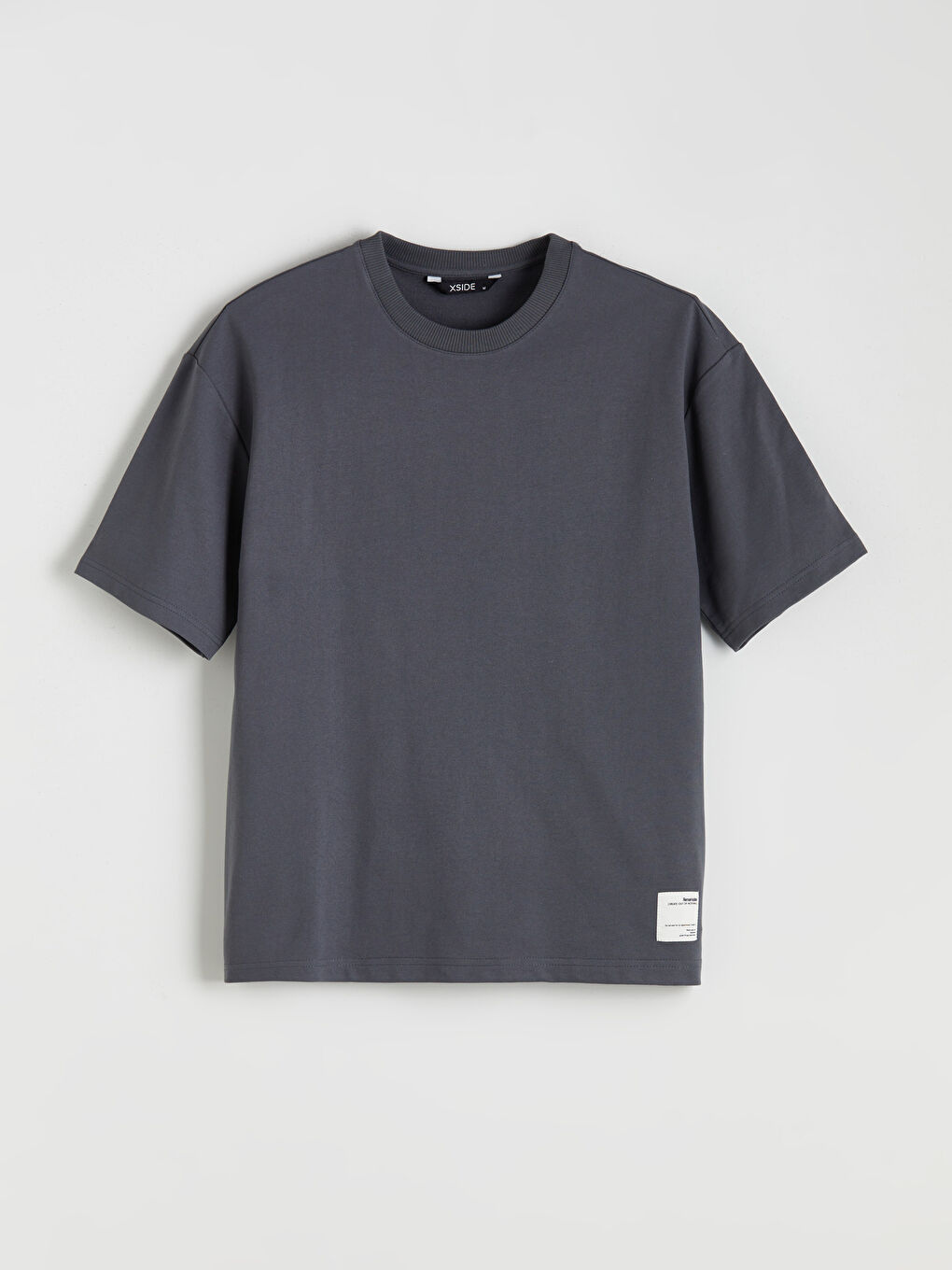 Crew Neck Short Sleeve Men's Sweatshirt