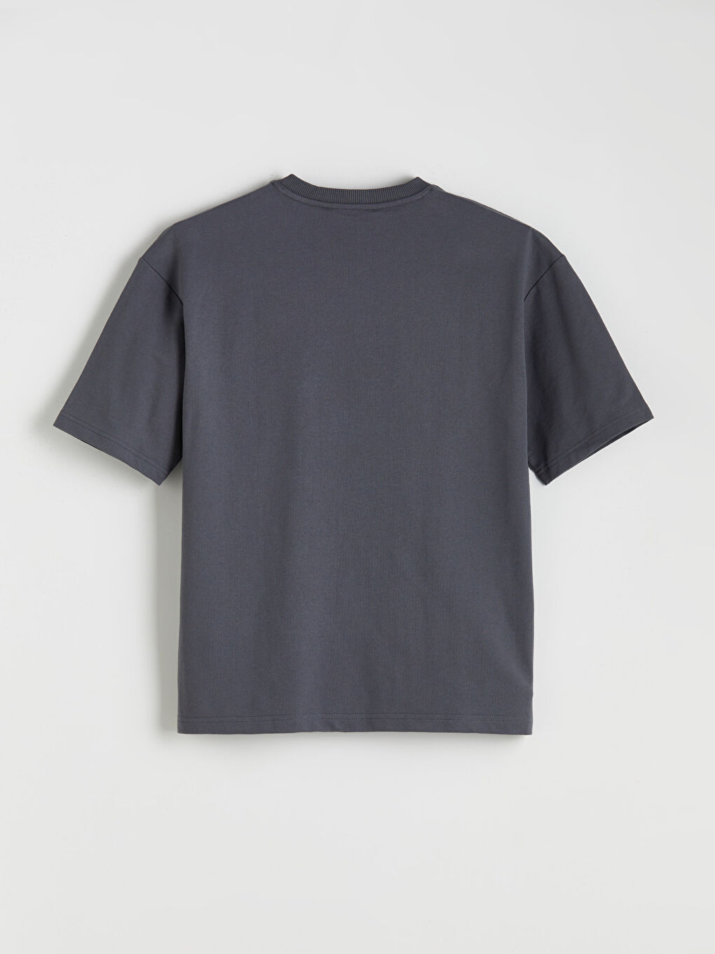 Crew Neck Short Sleeve Men's Sweatshirt-1