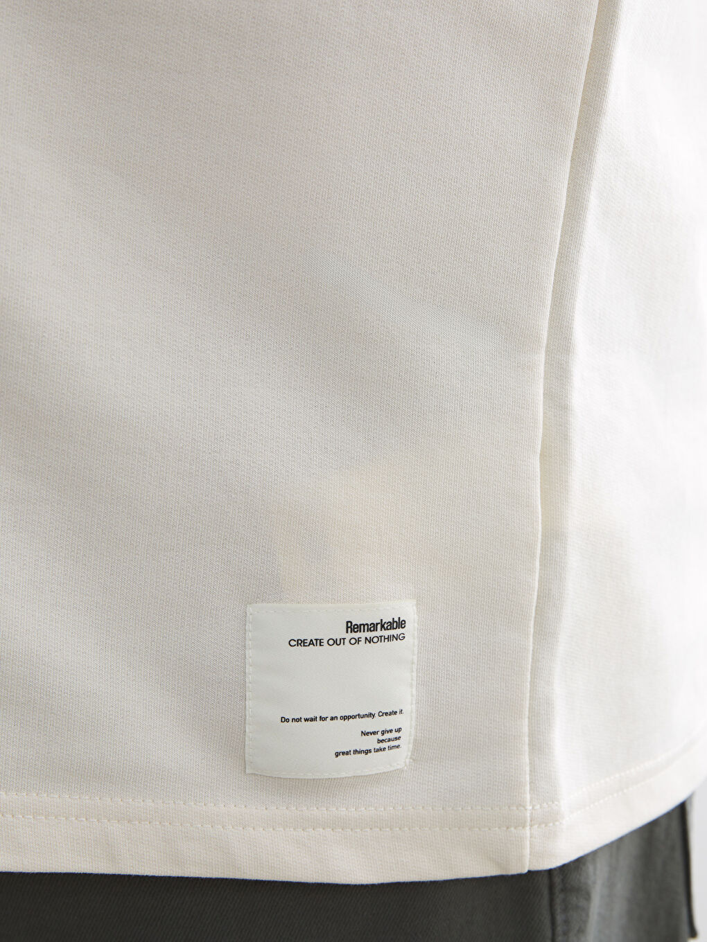 Crew Neck Short Sleeve Men's Sweatshirt-2