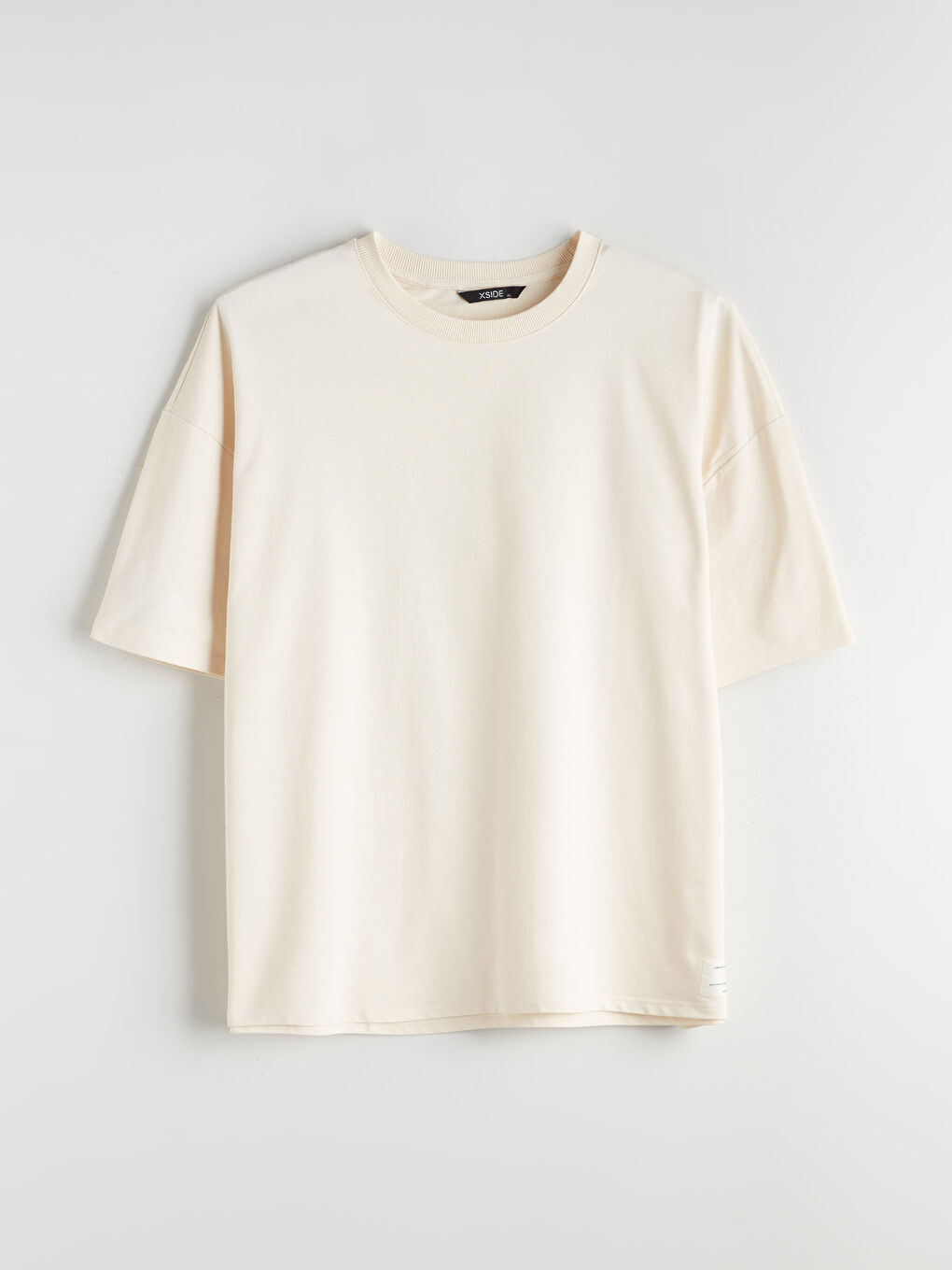 Crew Neck Short Sleeve Men's Sweatshirt-4