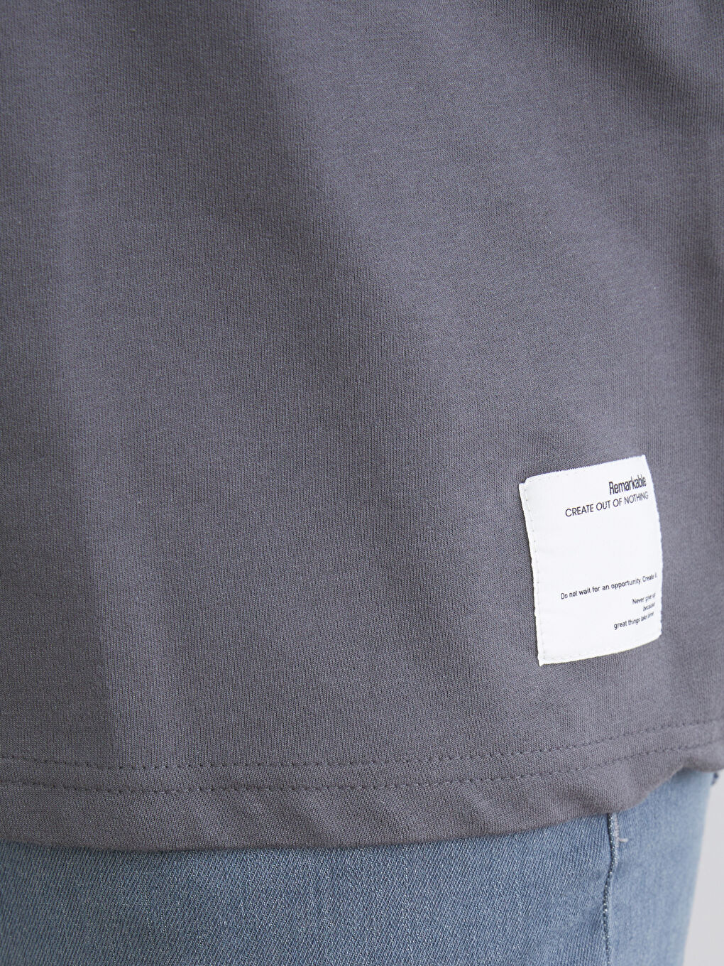 Plus Size Crew Neck Short Sleeve Men’s Sweatshirt-2