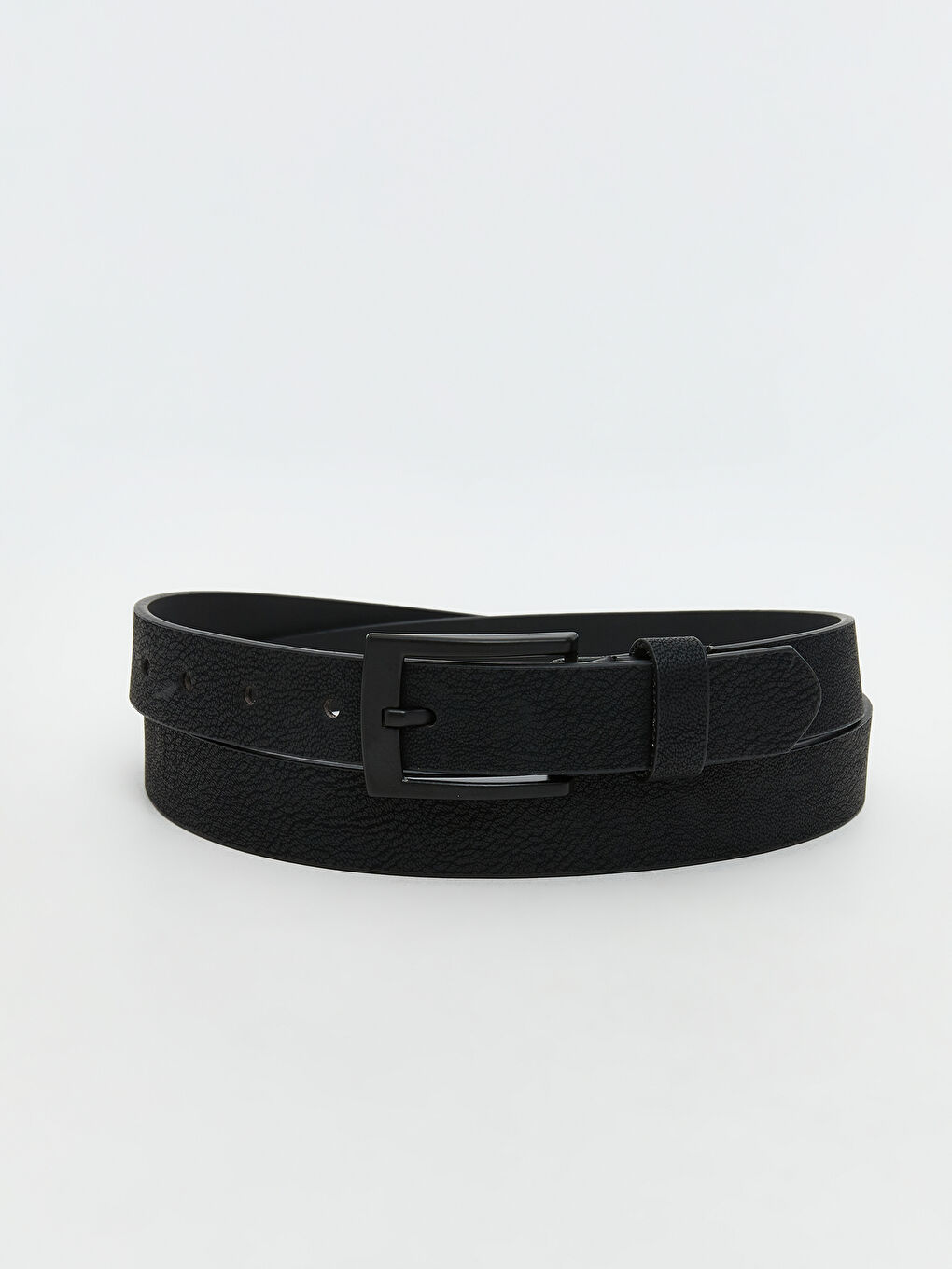 Faux Leather Men's Belt