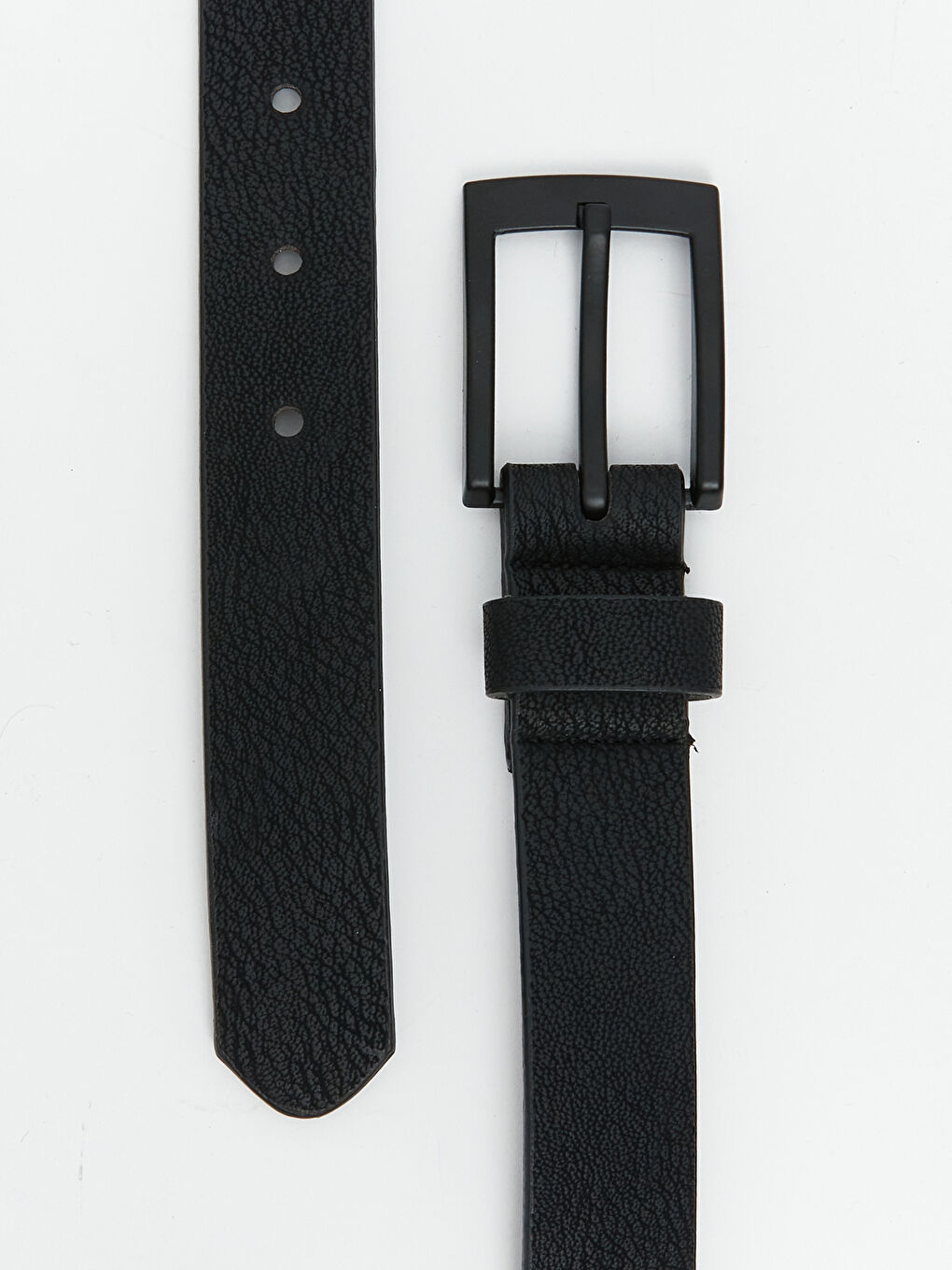 Faux Leather Men's Belt-2