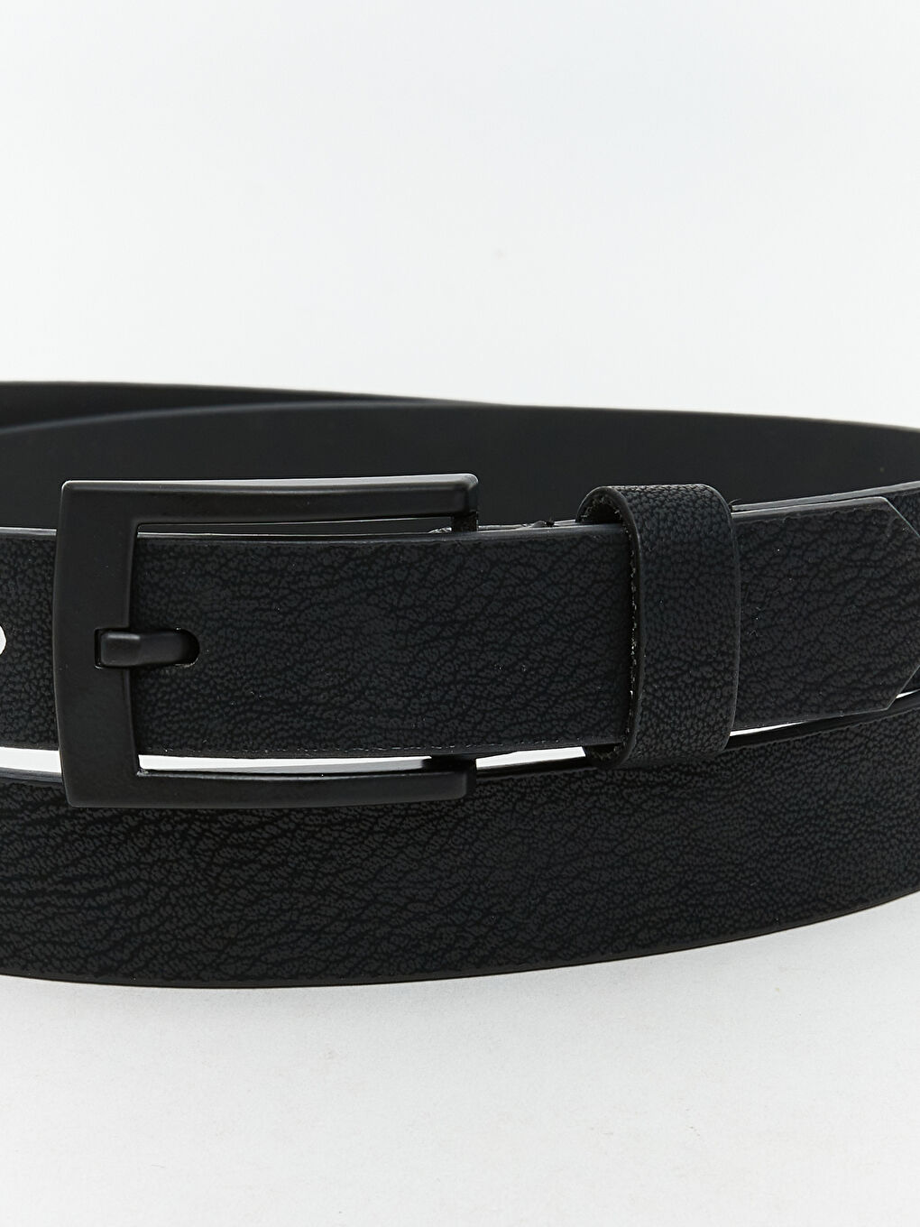 Faux Leather Men's Belt-3