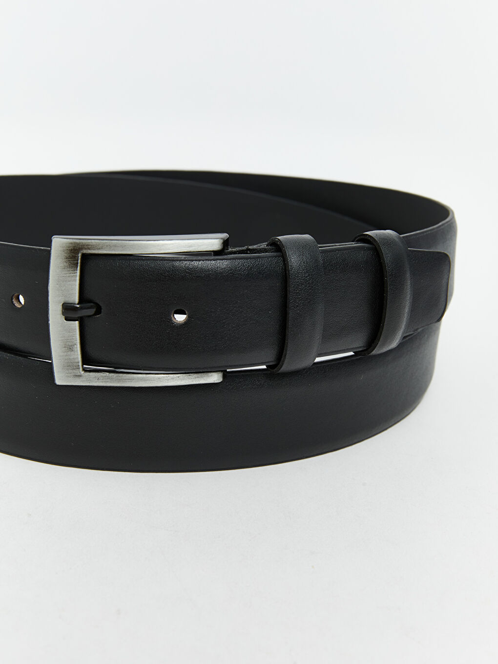 Faux Leather Men's Belt-1