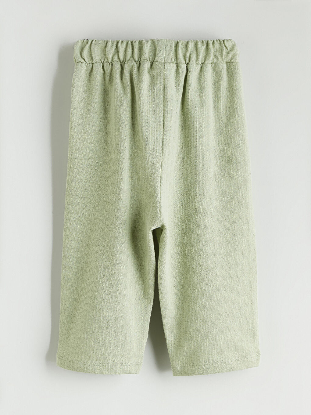 Yeşil Bisiklet Yaka Basic Kız Bebek Tişört ve Şort 2'li Takım-6