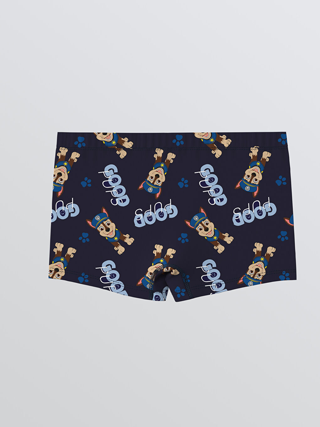 Boy NAVY Boxer Trunks-4