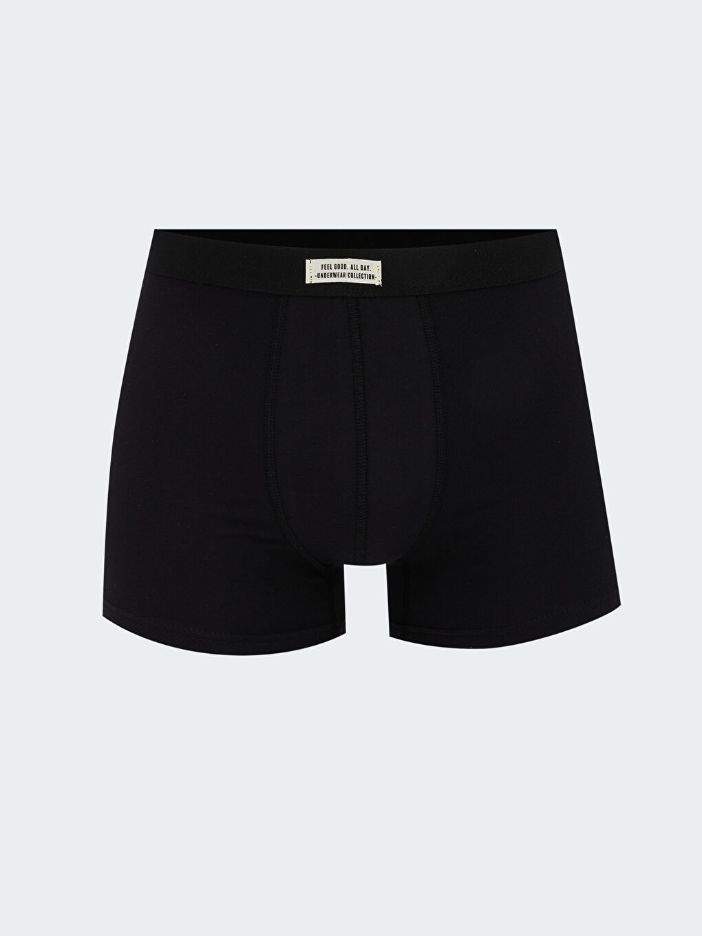 Gri Standart Kalıp Pamuklu Esnek Erkek Boxer 3'lü-3