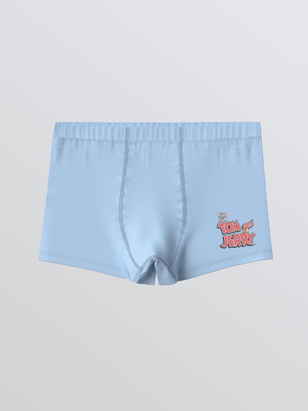 Beyaz Tom & Jerry Lisanslı Erkek Çocuk Boxer 3'lü-1