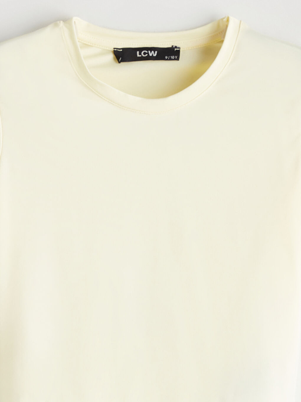 Sarı Bisiklet Yaka Kız Çocuk Tişört ve Etek-2